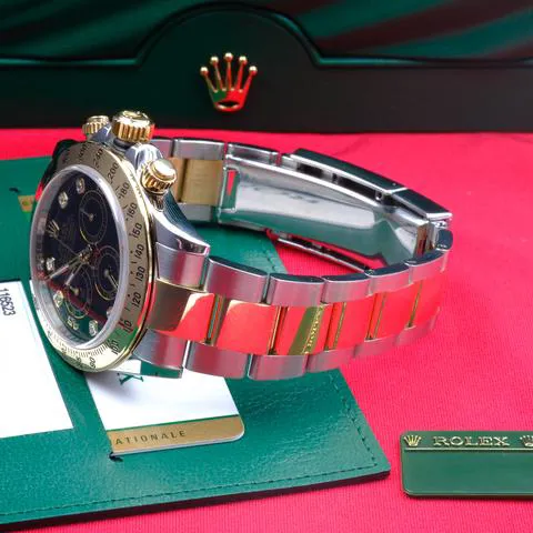 Rolex Daytona 116523 40mm Yellow gold and Stainless steel Black 4