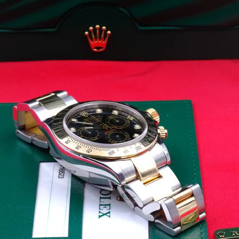 Rolex Daytona 116523 40mm Yellow gold and Stainless steel Black 6