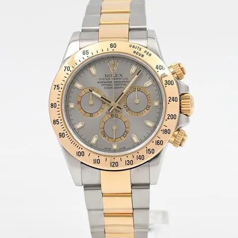 Rolex Daytona 116523 40mm Yellow gold and Stainless steel Gray 1