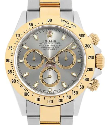 Rolex Daytona 116523 40mm Yellow gold and Stainless steel Gray