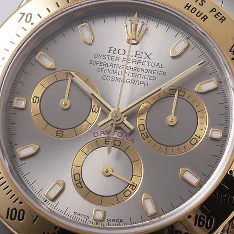 Rolex Daytona 116523 40mm Yellow gold and Stainless steel Gray 7