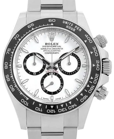 Rolex Daytona 126500LN 40mm Stainless steel White