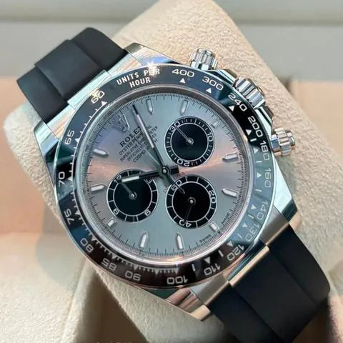 Rolex Daytona 126519LN-0006 40mm 18k white gold Silver