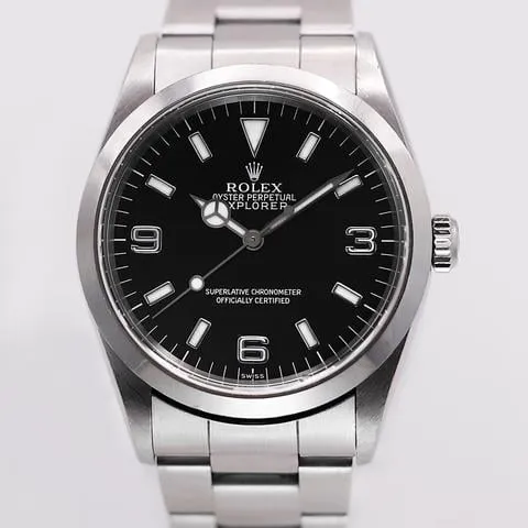 Rolex Explorer 14270 36mm Stainless steel Black