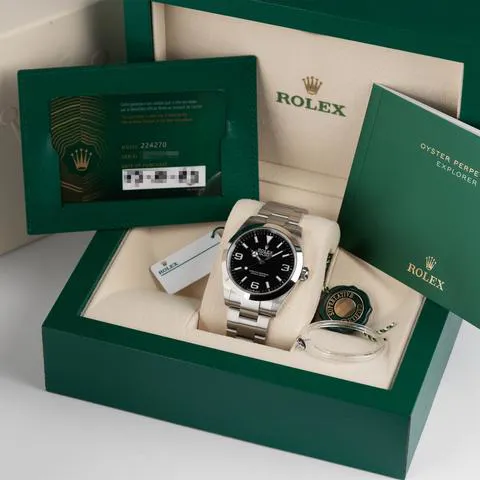 Rolex Explorer 224270 40mm Stainless steel Black 8