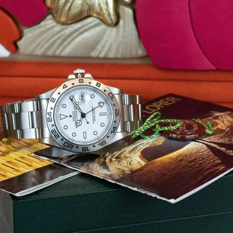 Rolex Explorer II 16550 40mm Stainless steel White 2