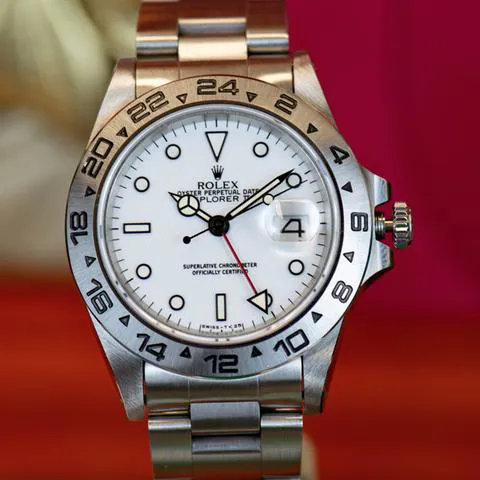 Rolex Explorer II 16550 40mm Stainless steel White 4