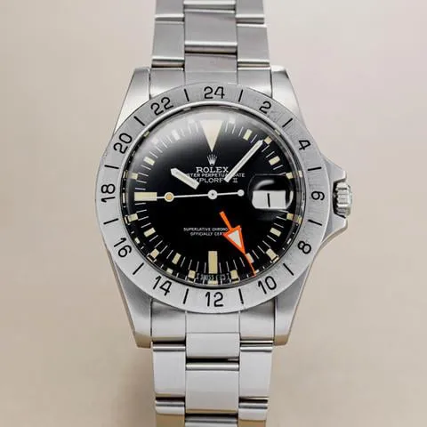 Rolex Explorer II 1655 40mm Stainless steel Black