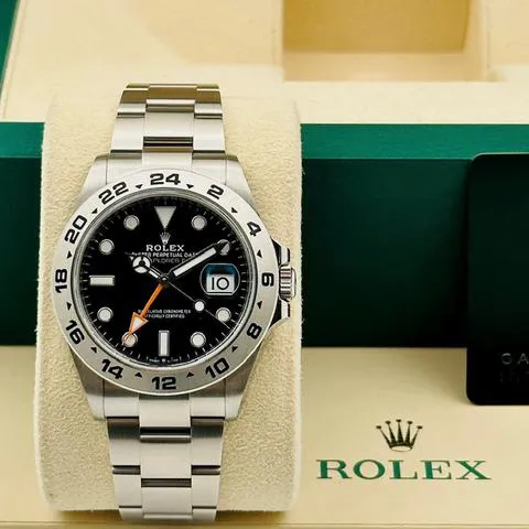 Rolex Explorer II 226570 42mm Stainless steel Black