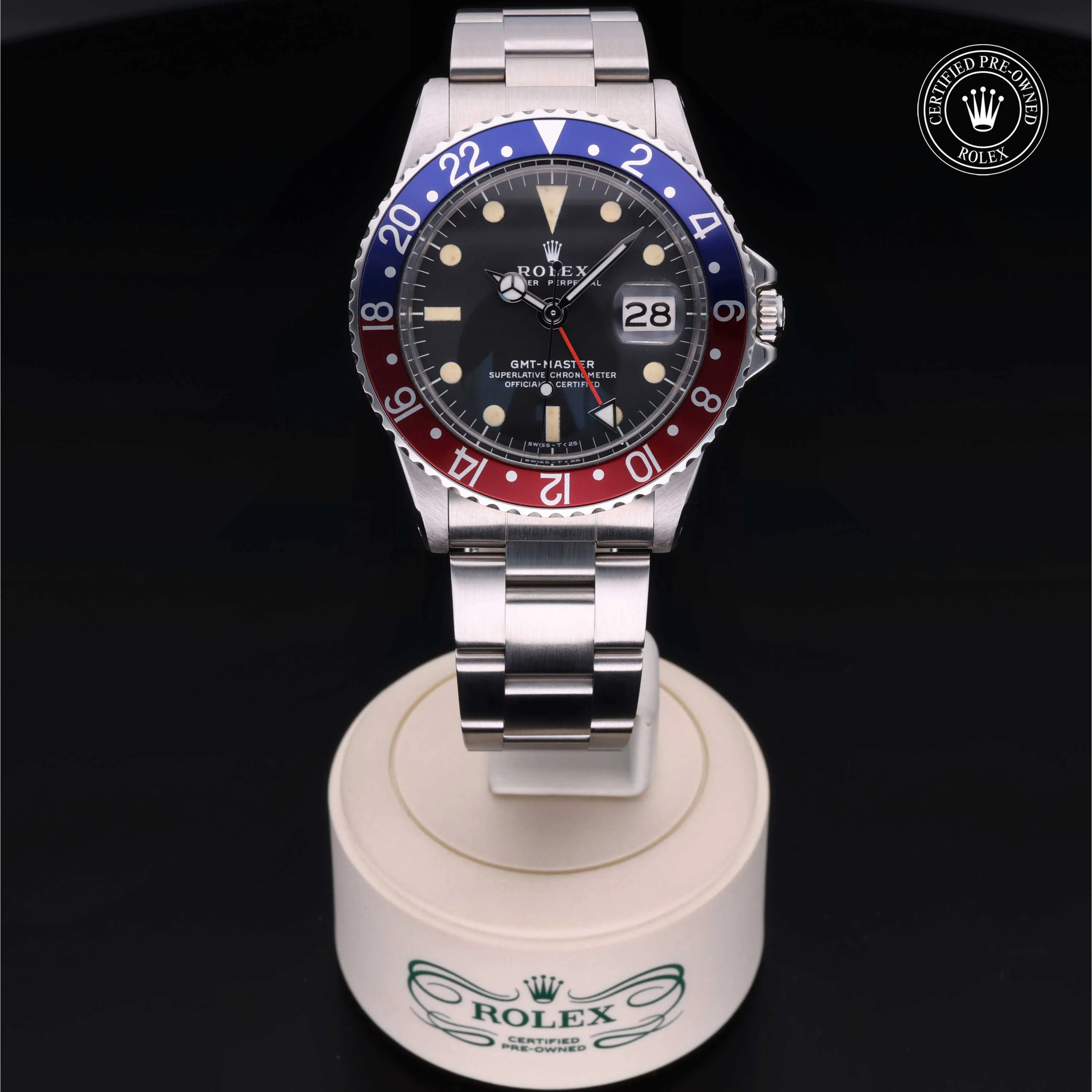 Rolex GMT-Master 16750 40mm Stainless steel Black 1