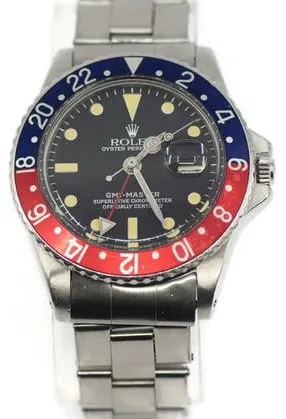 Rolex GMT-Master 1675 40mm Stainless steel Black