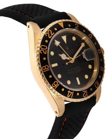 Rolex GMT-Master 16758 40mm Yellow gold Black