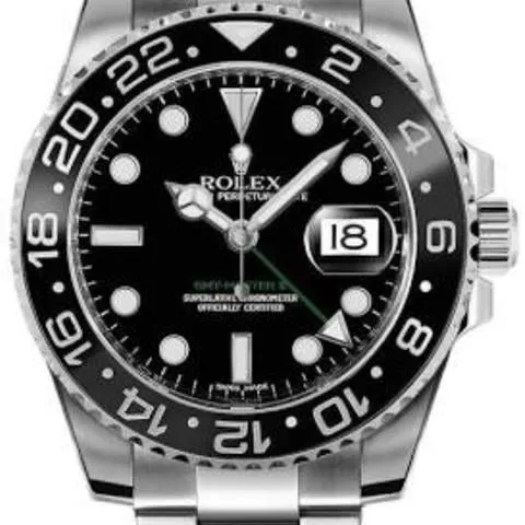 Rolex GMT-Master II 116710LN 40mm Stainless steel Black