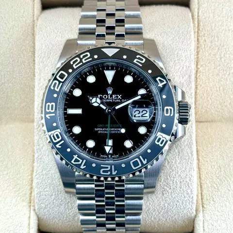 Rolex GMT-Master II 126710GRNR 40mm Stainless steel Black