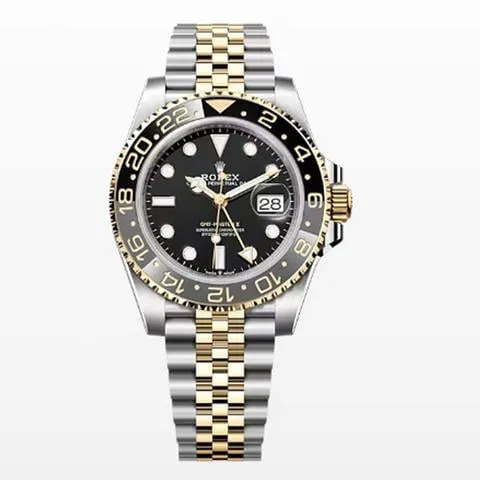 Rolex GMT-Master II 126713GRNR 40mm Stainless steel Black