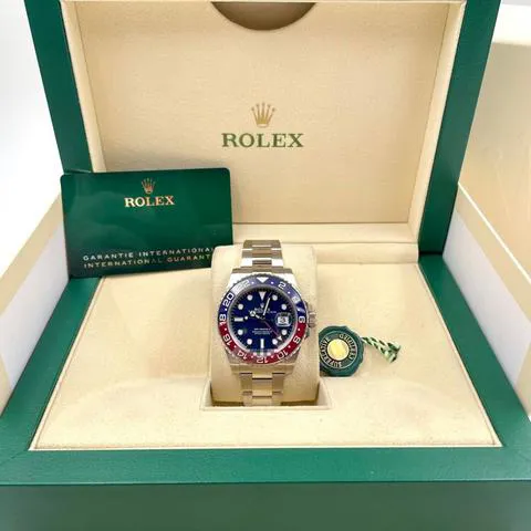 Rolex GMT-Master II 126719BLRO 40mm White gold Blue