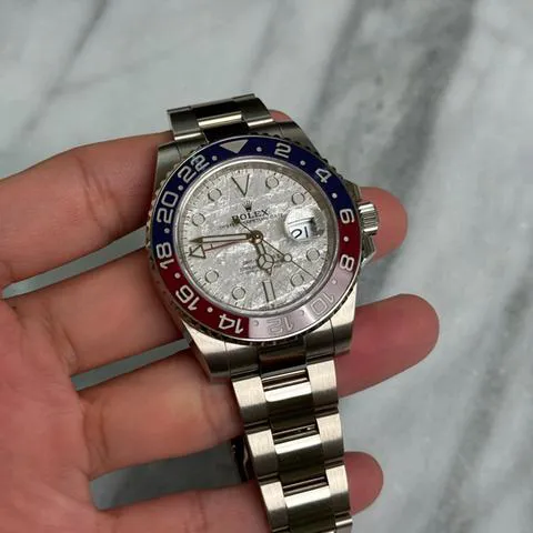 Rolex GMT-Master II 126719BLRO 40mm White gold Blue