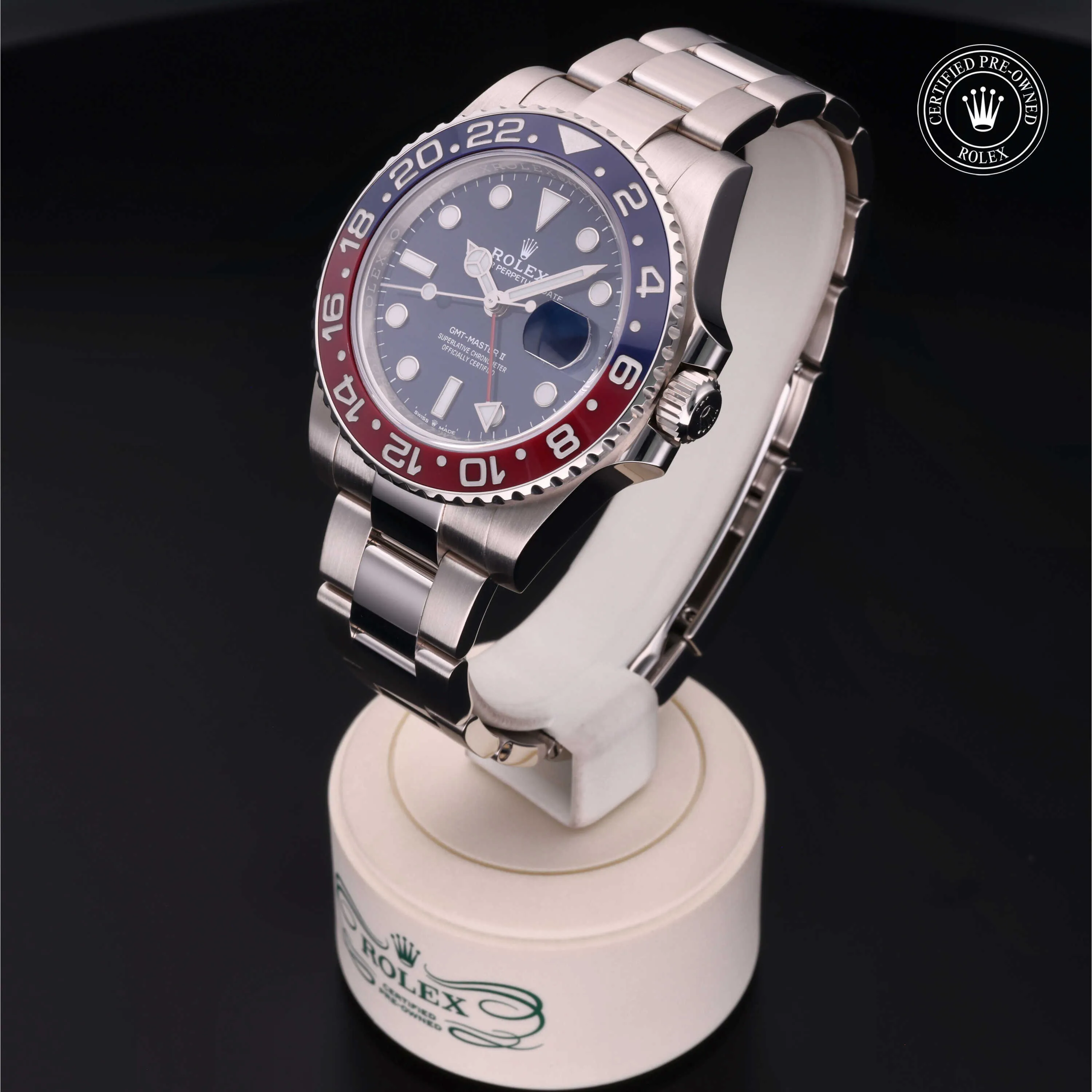 Rolex GMT-Master II 126719BLRO 40mm White gold Blue 2