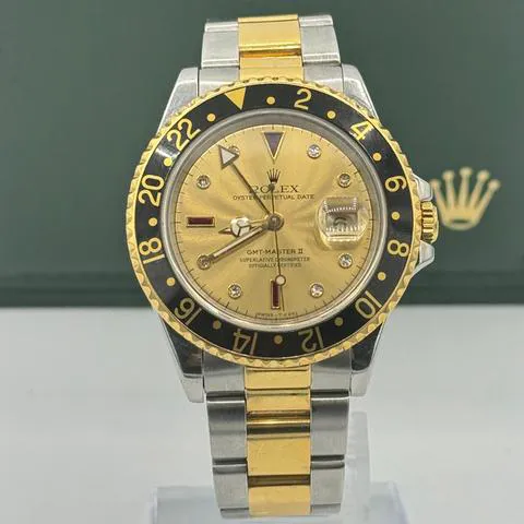 Rolex GMT-Master II 16713 40mm Yellow gold and stainless steel Gold
