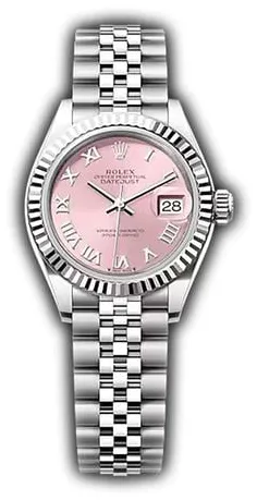 Rolex Lady-Datejust 279174 28mm Stainless steel Pink