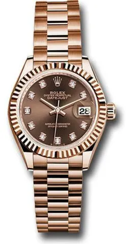 Rolex Lady-Datejust 279175 28mm Rose gold