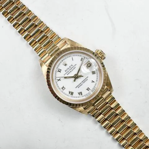 Rolex Lady-Datejust 69178 26mm Yellow gold White