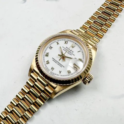 Rolex Lady-Datejust 69178 26mm Yellow gold White 4