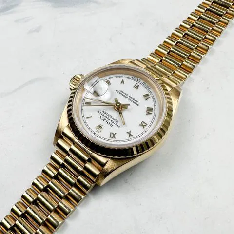 Rolex Lady-Datejust 69178 26mm Yellow gold White 1