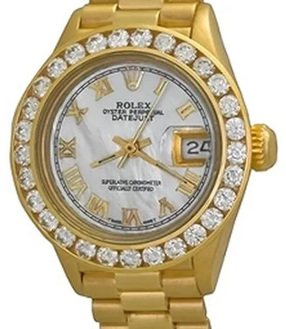 Rolex Lady-Datejust 69178 26mm Yellow gold Mother-of-pearl