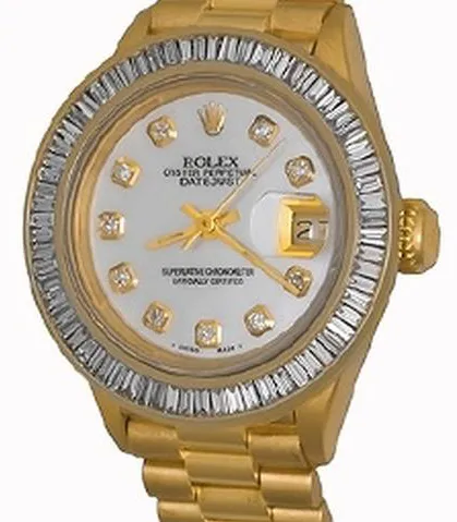 Rolex Lady-Datejust 69178 26mm Yellow gold Mother-of-pearl