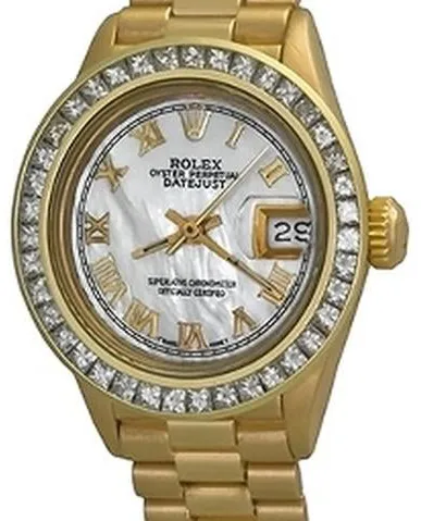 Rolex Lady-Datejust 69178 26mm Yellow gold Mother-of-pearl