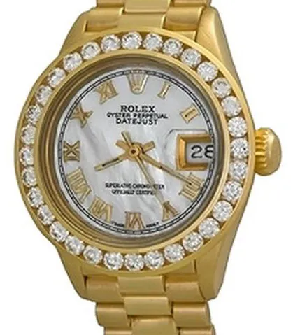 Rolex Lady-Datejust 69178 26mm Yellow gold Mother-of-pearl