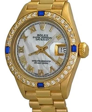 Rolex Lady-Datejust 69178 26mm Yellow gold Mother-of-pearl