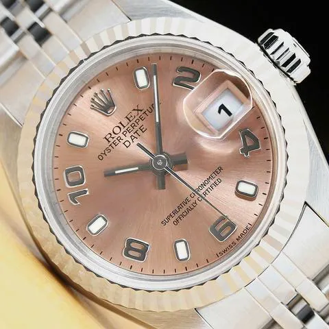 Rolex Lady-Datejust 79174 26mm Stainless steel Rose