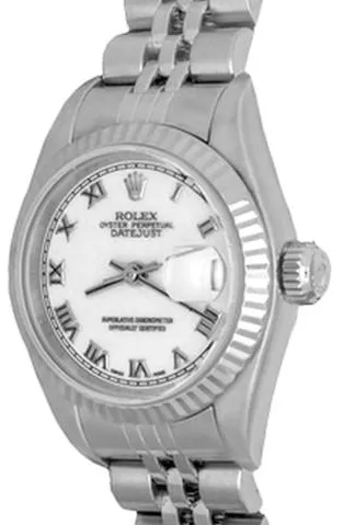 Rolex Lady-Datejust 79174 26mm Stainless steel White