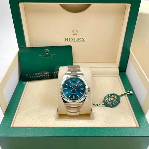 Rolex Milgauss 116400GV 40mm Stainless steel Blue