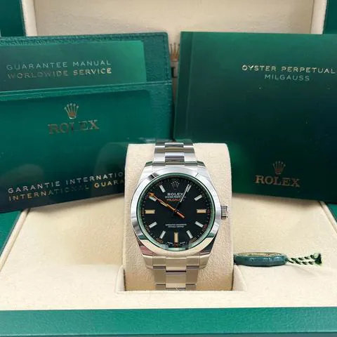 Rolex Milgauss 116400GV 40mm Stainless steel Black