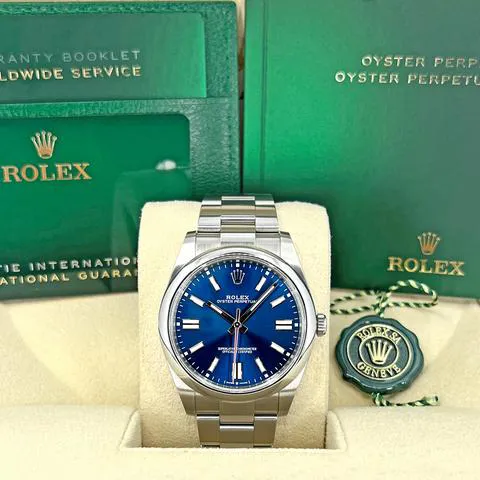 Rolex Oyster Perpetual 41 124300 41mm Stainless steel Blue