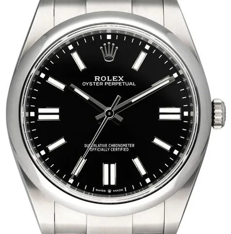 Rolex Oyster Perpetual 41 124300 41mm Stainless steel Black