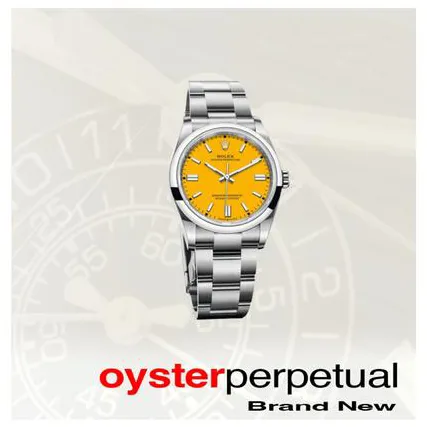 Rolex Oyster Perpetual 41 124300 41mm Stainless steel Yellow