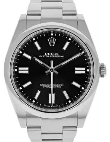 Rolex Oyster Perpetual 41 124300 41mm Stainless steel Black