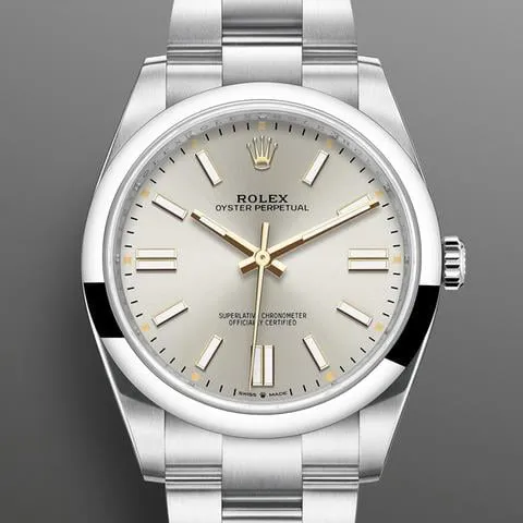 Rolex Oyster Perpetual 41 124300 41mm Stainless steel Silver