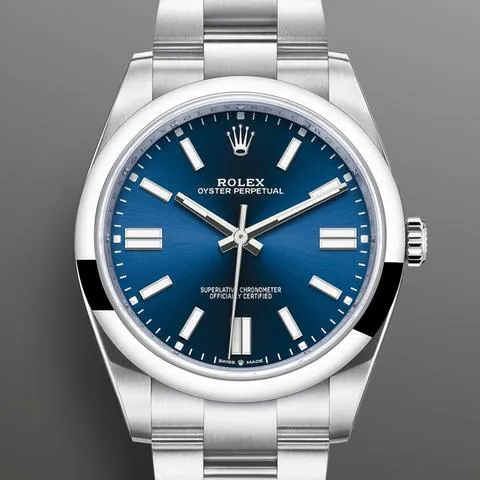 Rolex Oyster Perpetual 41 124300 41mm Stainless steel Blue