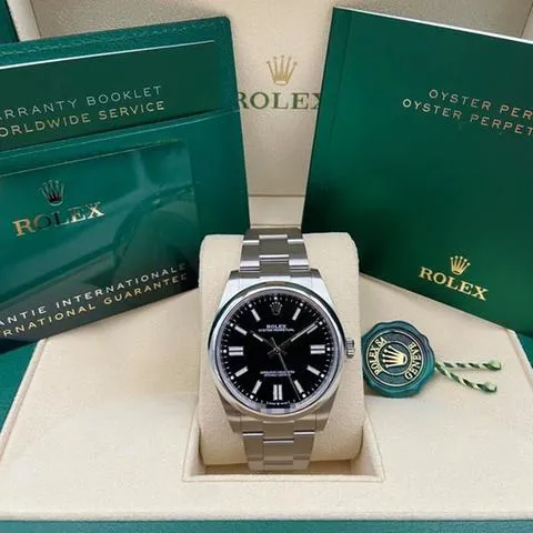 Rolex Oyster Perpetual 41 124300 41mm Stainless steel Black