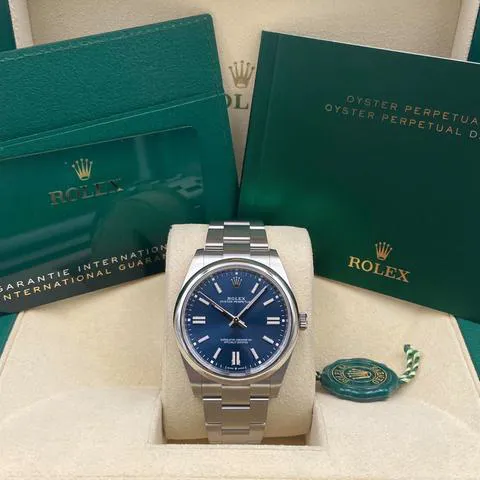 Rolex Oyster Perpetual 41 124300 41mm Stainless steel Blue