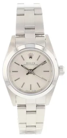 Rolex Oyster Perpetual 76080 26mm Stainless steel Silver