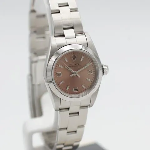 Rolex Oyster Perpetual 76080 24mm Stainless steel Rose 2