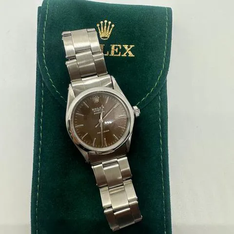 Rolex Oyster Precision 6430 31mm Stainless steel Brown 1