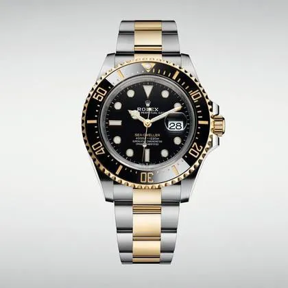 Rolex Sea-Dweller 126603 43mm Yellow gold and Stainless steel Black