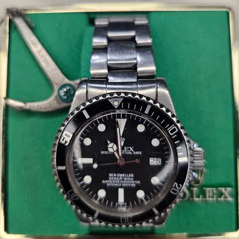 Rolex Sea-Dweller 1665 40mm Stainless steel Black